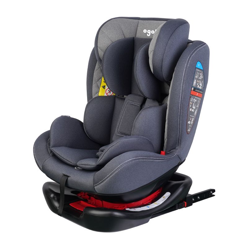 ZK701A Lasten turvallisuusistuin ISOFIX 360 asteen ryhmä 0123 ECE R4404 0-36KG 0-12-vuotiaana