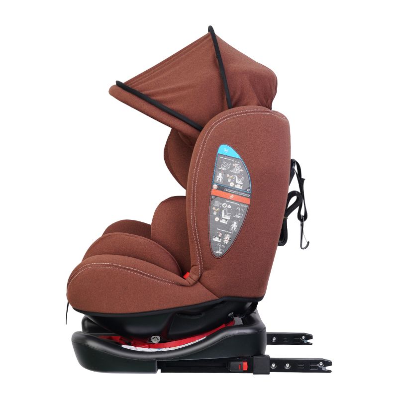 ZK701A Lasten turvallisuusistuin ISOFIX 360 asteen ryhmä 0123 ECE R4404 0-36KG 0-12-vuotiaana