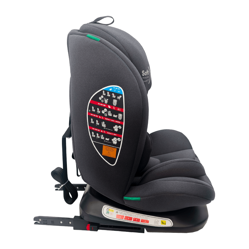 OG801A ECE R129 ISize Baby Auton istuin 40-150 cm isofix Lasten turvaistuimet 360 astetta pyörivät isojen lepotuolien lapsille lapsille