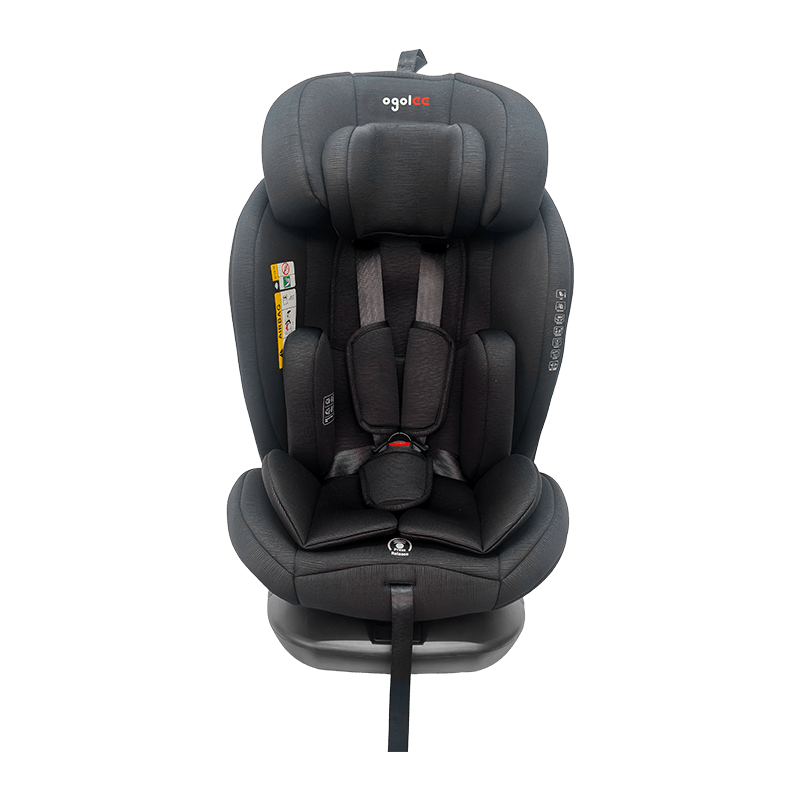 OG801A ECE R129 40-150 cm: n vaihtovelkakirjalajaryhmälle 0 1 2 3 Auton istuimen rajoitus isofixin kanssa