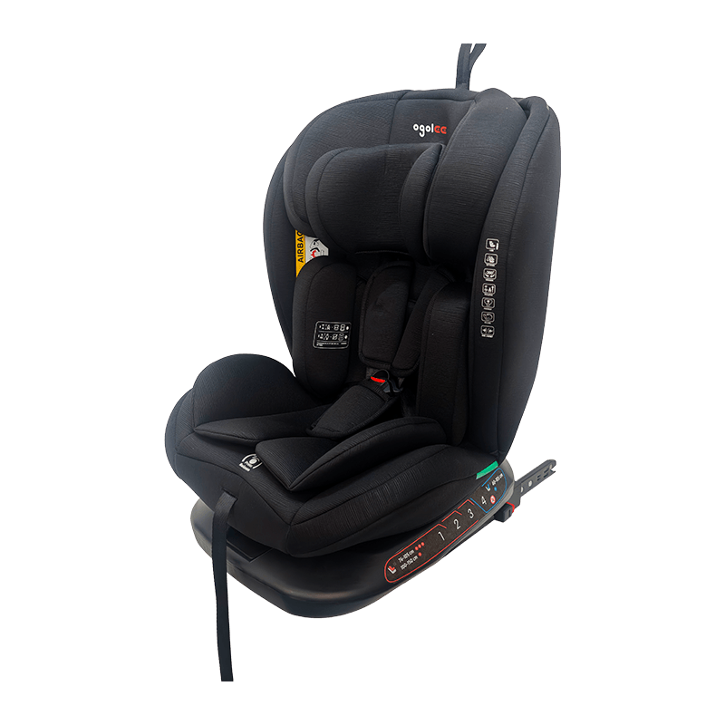 OG801A ECE R129 40-150 cm: n vaihtovelkakirjalajaryhmälle 0 1 2 3 Auton istuimen rajoitus isofixin kanssa