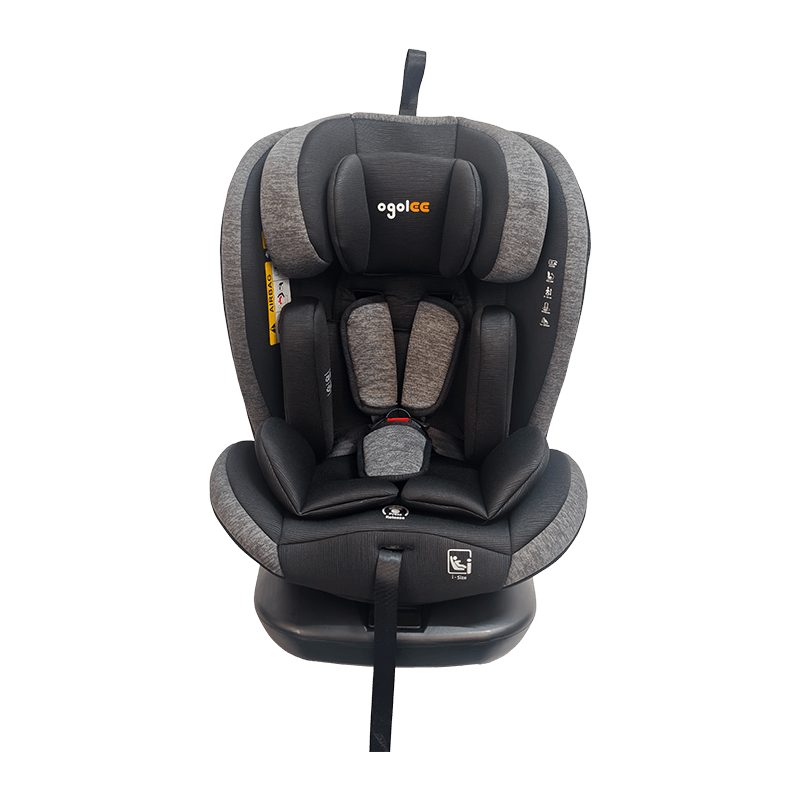 OG801A ECE R129 40-150 cm: n vaihtovelkakirjalajaryhmälle 0 1 2 3 Auton istuimen rajoitus isofixin kanssa